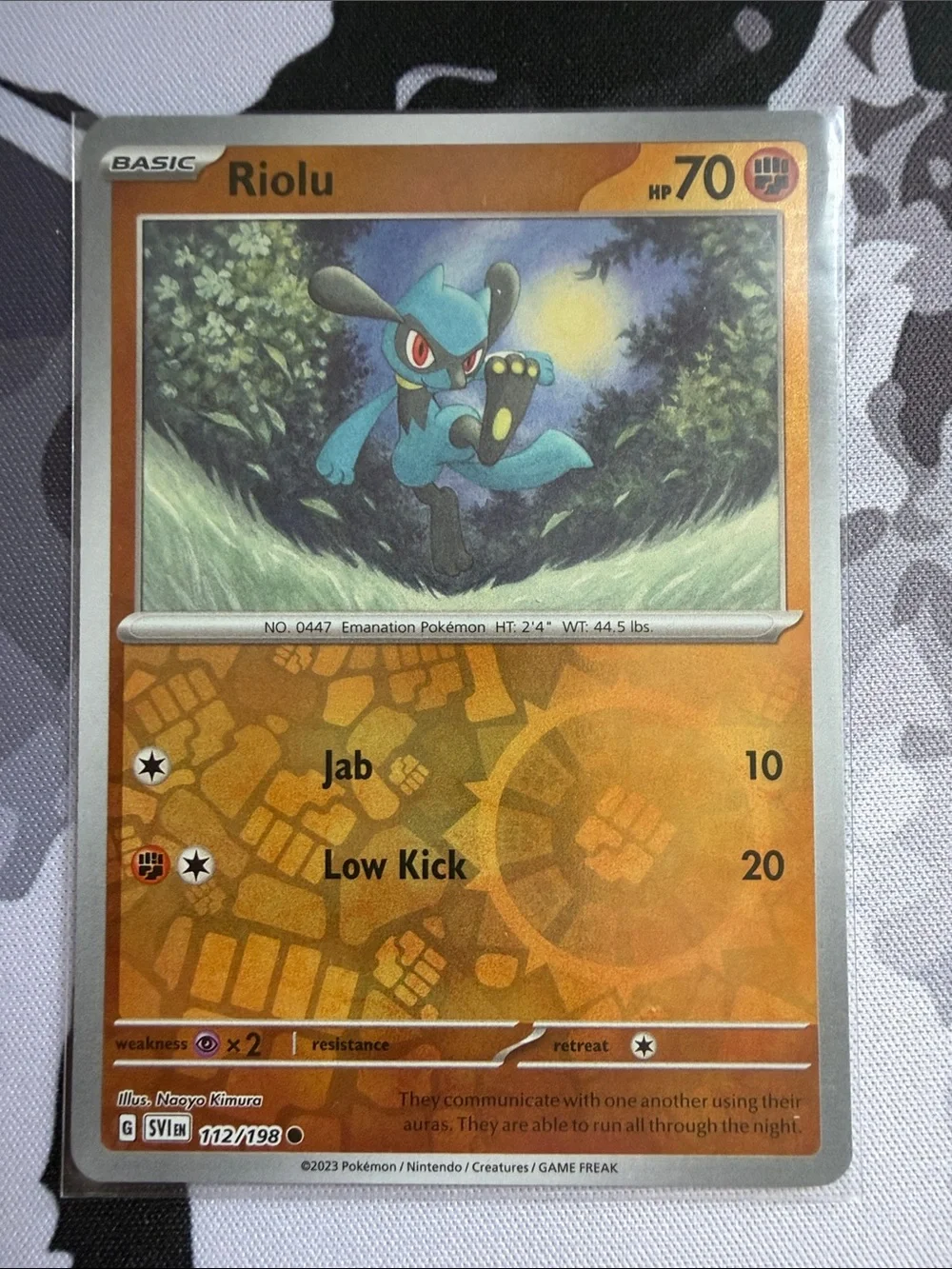 Riolu Lucario Reverse Holo Holo Evolution Pokémon Card Lot TCG ✨5/$25✨